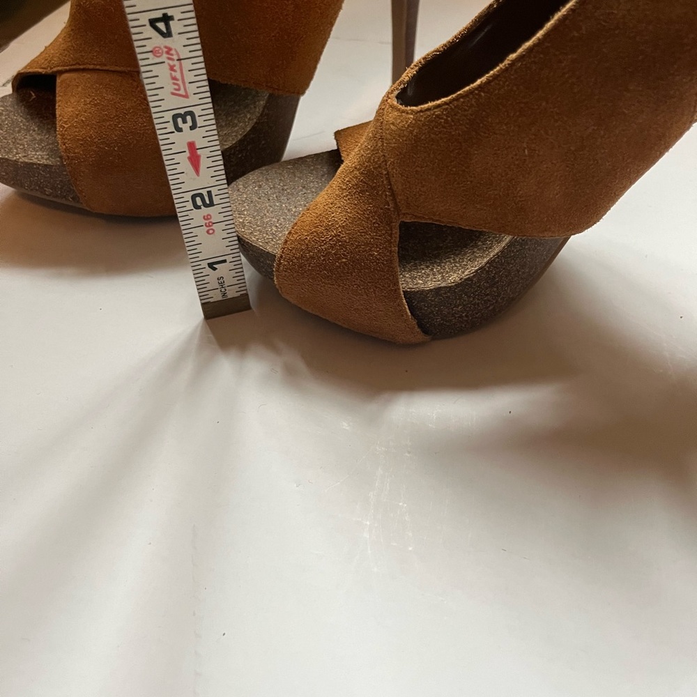 Bcbgeneration Nwot, Suede Slingback Platform Heel… - image 4
